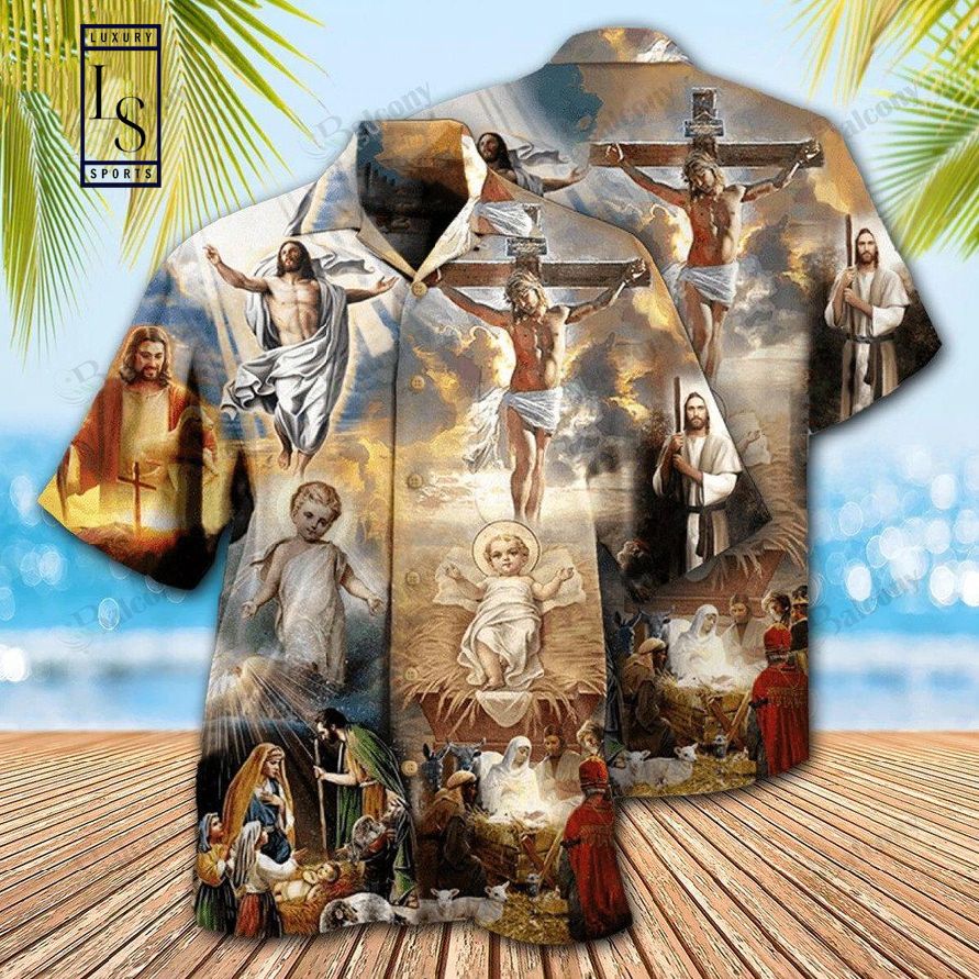 The Life Of Jesus 3D Hawaiian Shirt