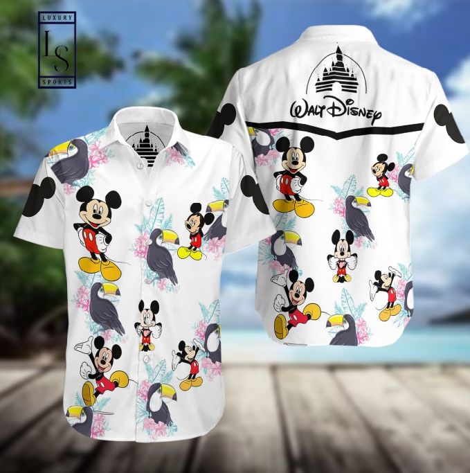 Walt Disney 3D Hawaiian Shirt