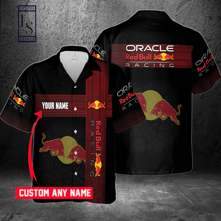 Oracle Red Bull Hawaiian Shirt