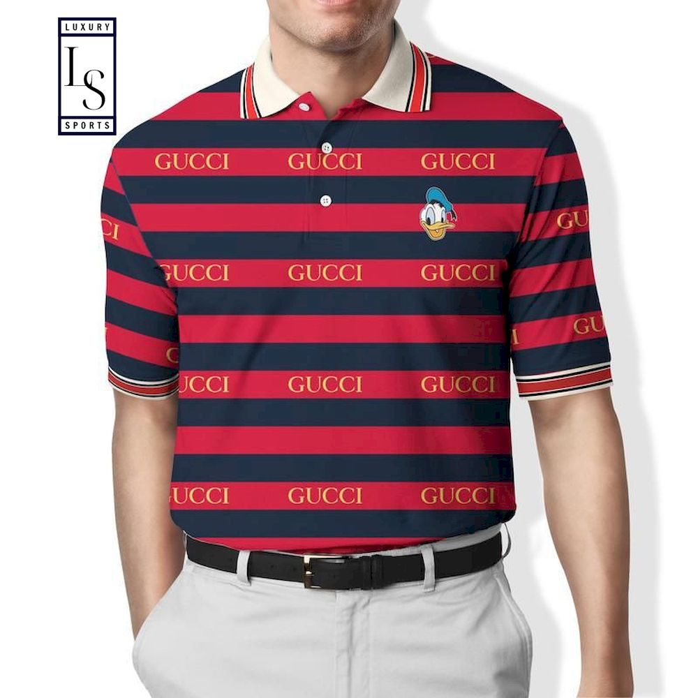 Donald Duck Gucci Premium D Polo Shirt