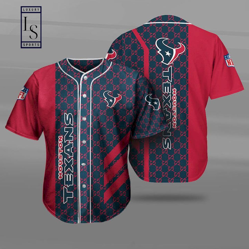 Houston Texans Luxury Design NFL Jersey Shirt