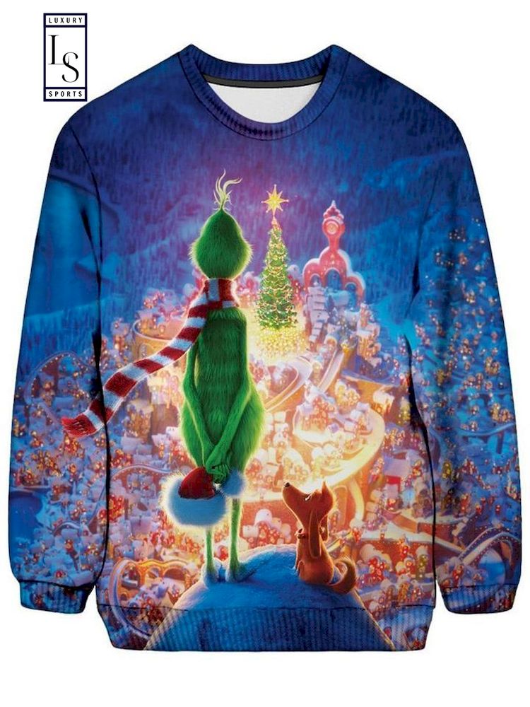 MLB Grinch Drink Up Toronto Blue Jays Custom Ugly Christmas Sweater, Jumpers - OwlOhh