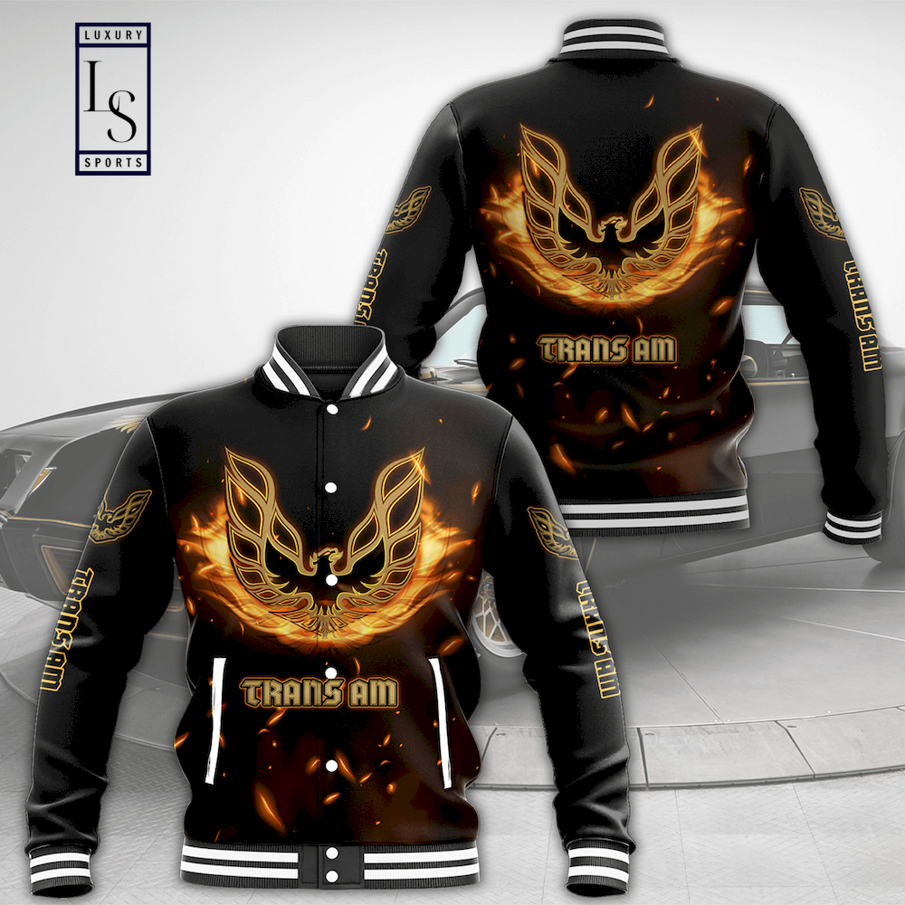 Firebird All Over Print D Baseball Jacket - It is too funny
