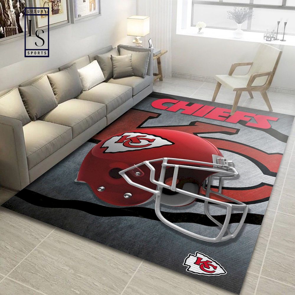 Kc Chiefs Living Room Rug NFL Rug Room Decor