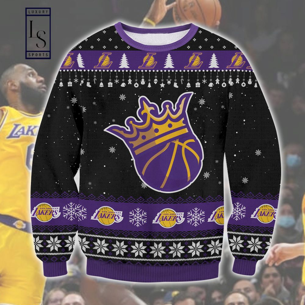 Chibi Los Angeles Lakers NBA Champions La Laker Champion Ugly Christmas  Sweater - SpringTeeShop: Vibrant Fashion that Speaks Volumes