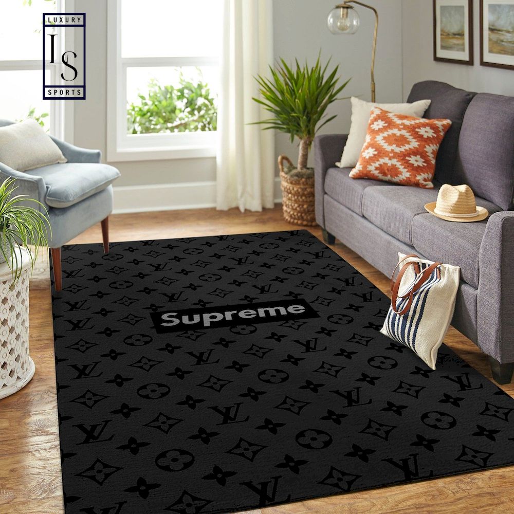 Bape Ft Louis Vuitton Area Carpet Rugs - REVER LAVIE