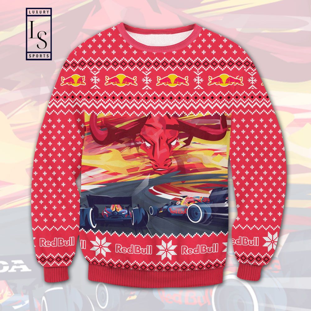 Red Bull Racing Ugly Christmas Sweater
