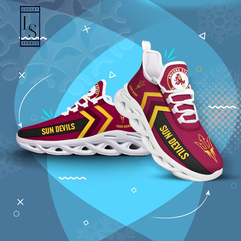 Arizona State Sun Devils Personalized Max Soul Shoes - My friends!