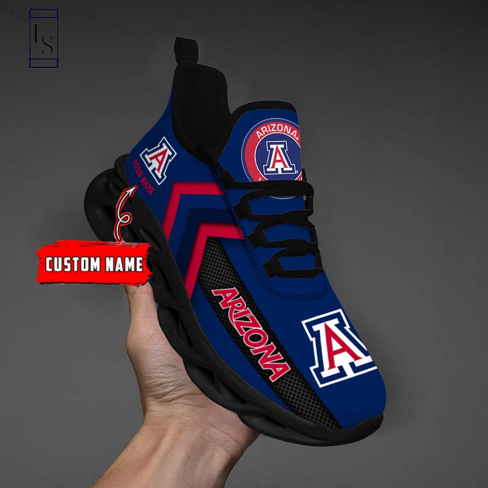 Arizona Wildcats Personalized Max Soul Shoes