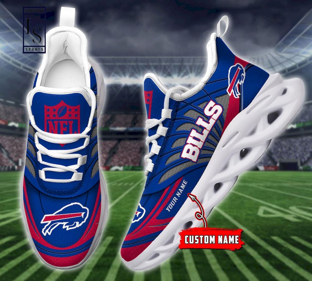 Buffalo Bills NFL Personalized Max Soul Shoes