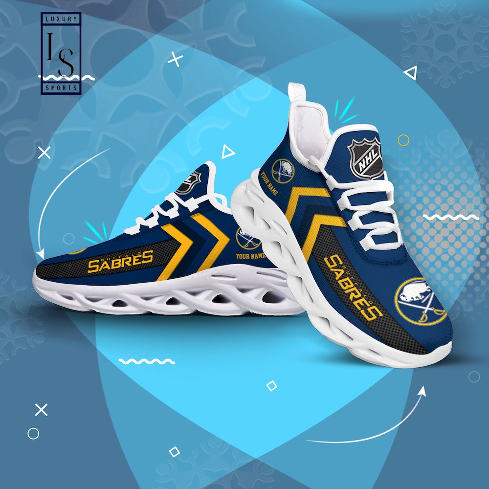 Buffalo Sabres NHL Personalized Max Soul Shoes