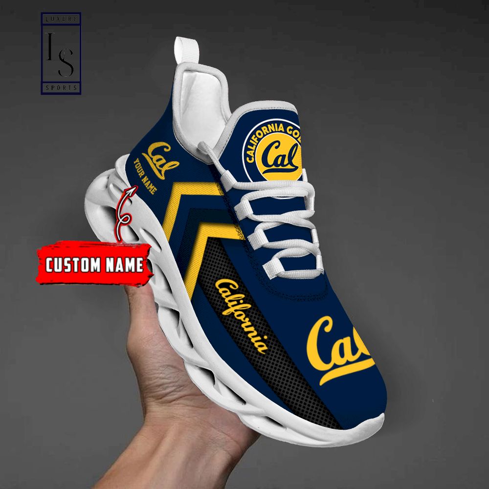 California Golden Bears Personalized Max Soul Shoes - Wow, cute pie