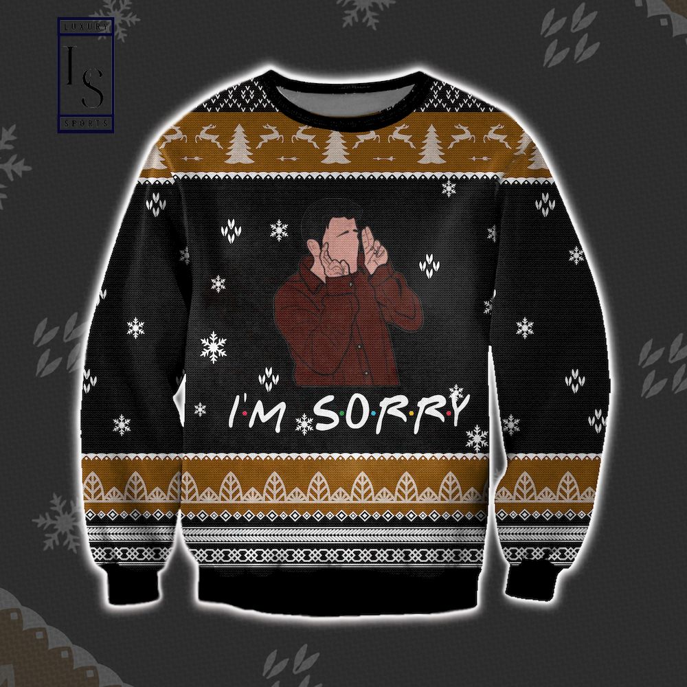 Friends – Joeys funny apology Ugly Christmas Sweater