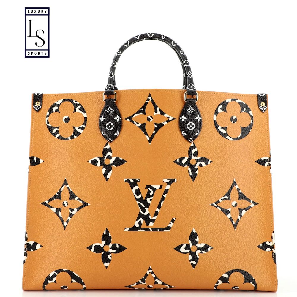 SALE] Louis Vuitton Jungle Monogram Giant Leather Bag - Luxury & Sports  Store