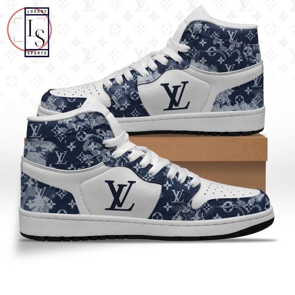 SALE] Louis Vuitton Luxury Jordan 1 High Sneaker - Luxury & Sports Store