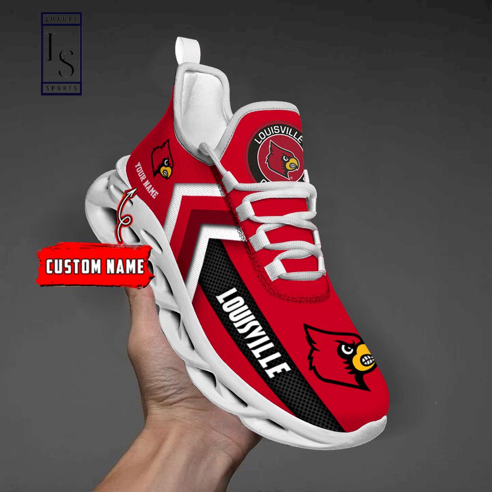 Louisville Cardinals NCAA Personalized Air Jordan 1 Shoes - Growkoc