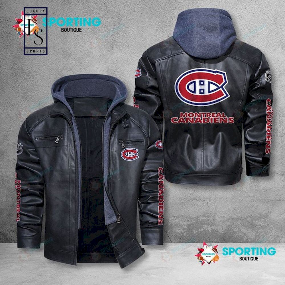 Montreal Canadiens NHL Leather Jacket