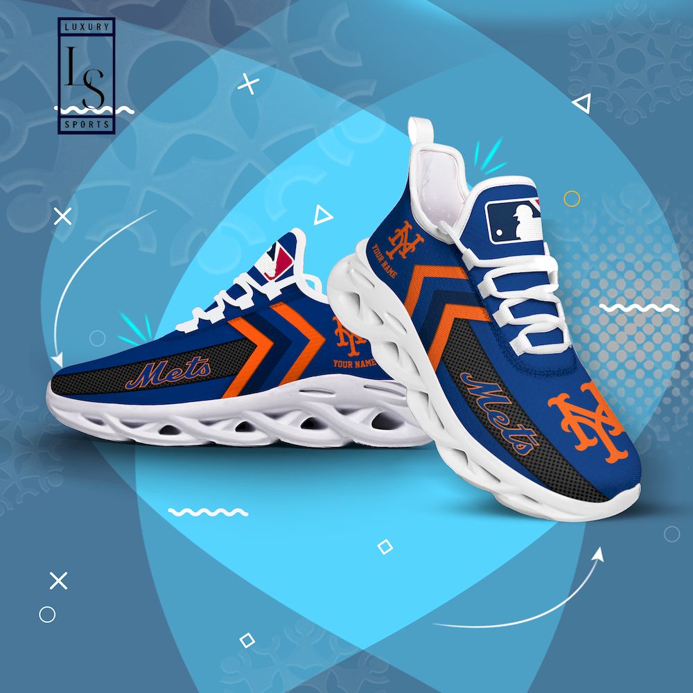 New York Mets Personalized Max Soul Shoes