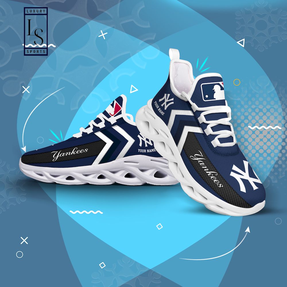 New York Yankees Personalized Max Soul Shoes