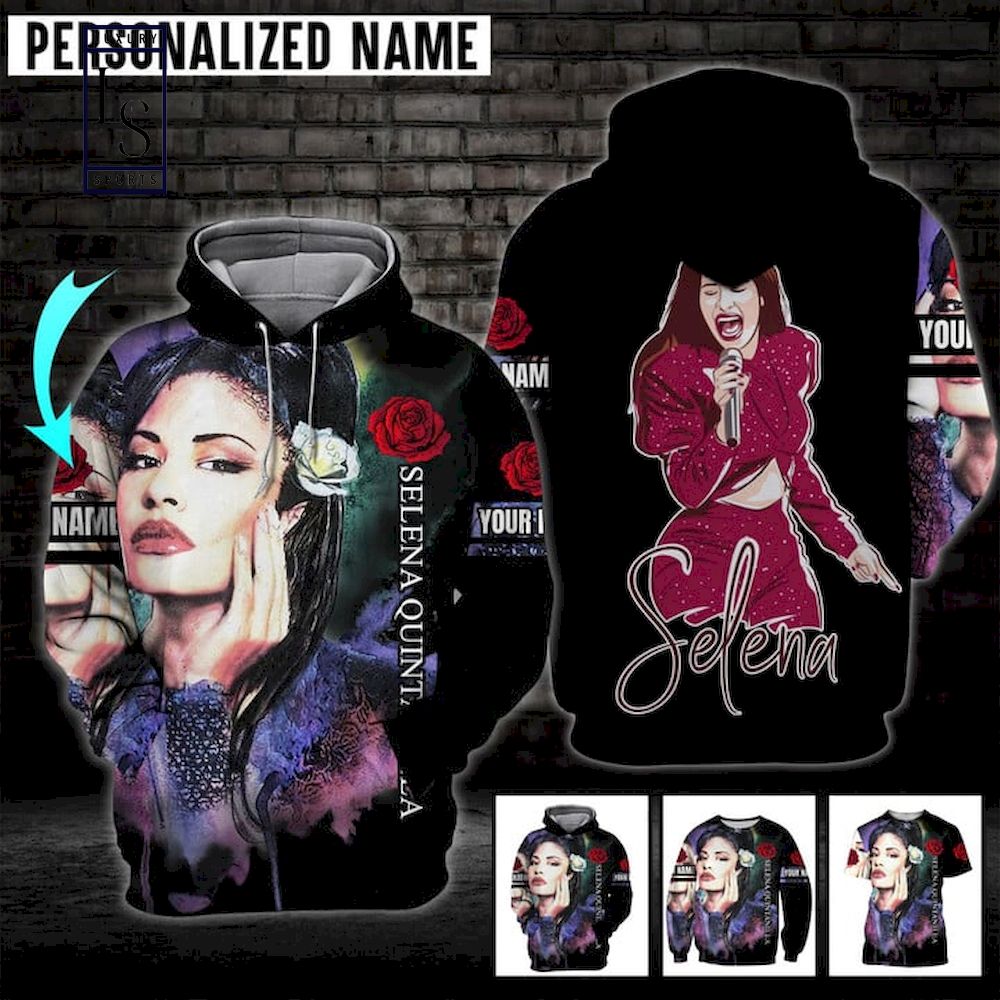 Personalized Selena Quintanilla D Hoodie