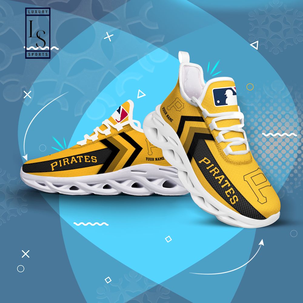 Pittsburgh Pirates Personalized Max Soul Shoes