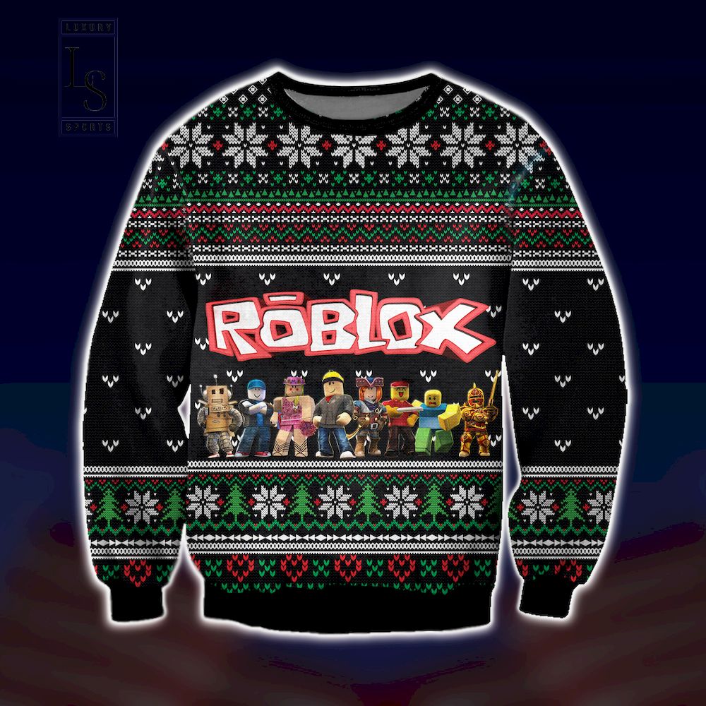 Roblox Characters Ugly Christmas Sweater