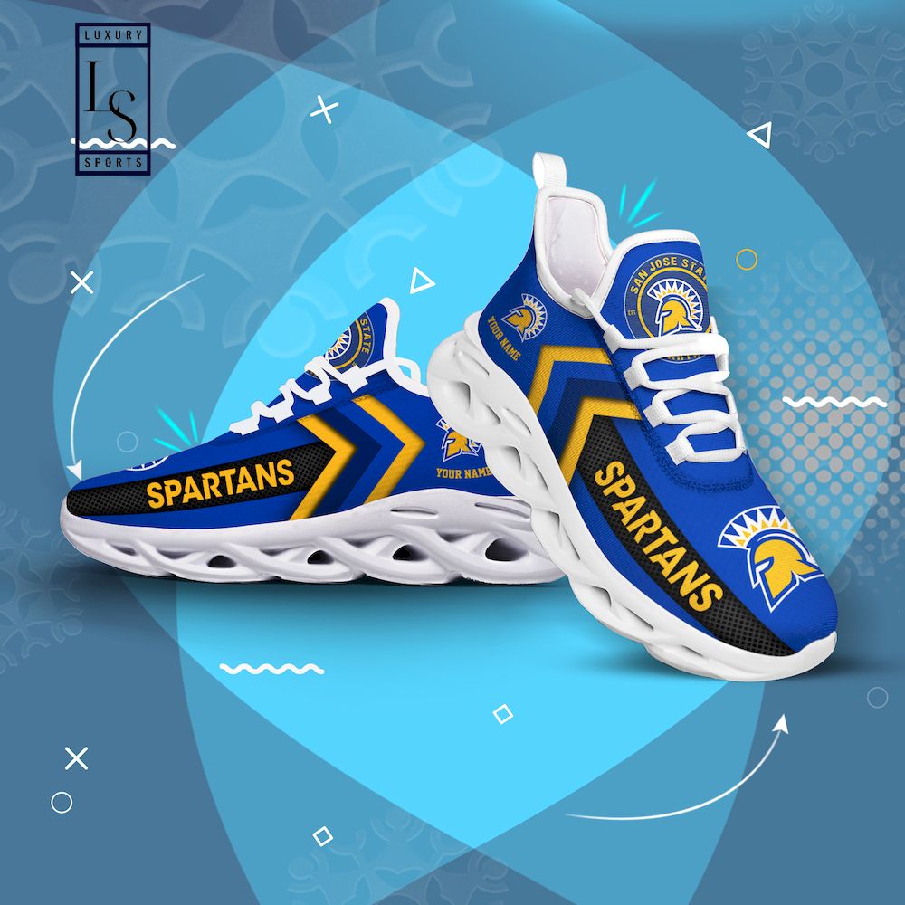 San Jose State Spartans Personalized Max Soul Shoes - My friends!