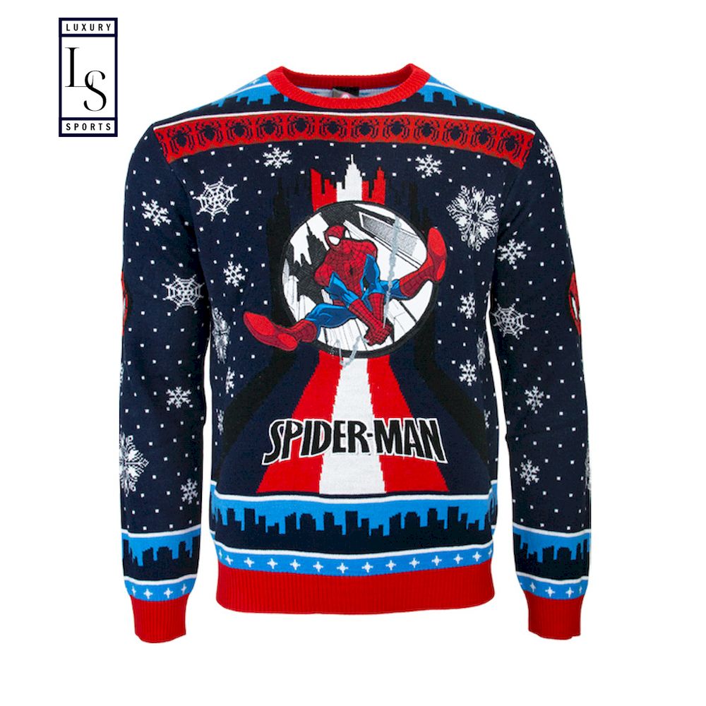Spider Man Christmas Jumper Ugly Sweater
