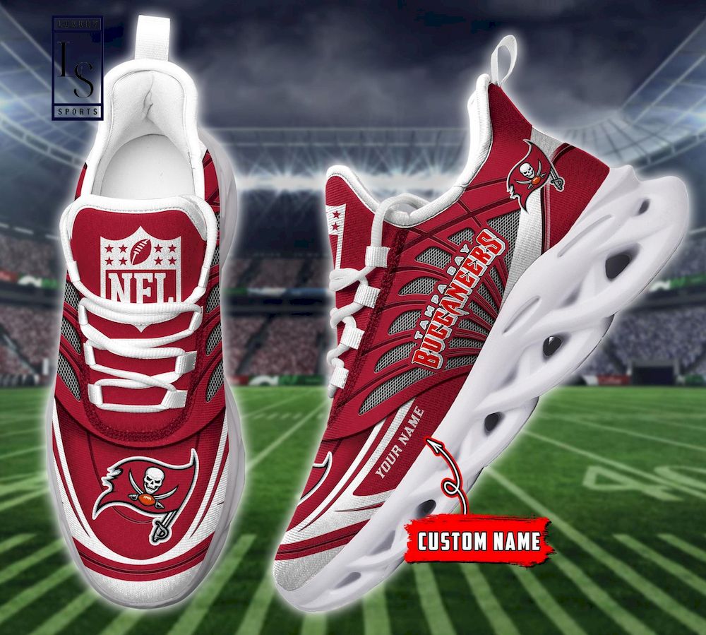 Tampa Bay Buccaneers NFL Personalized Max Soul Shoes