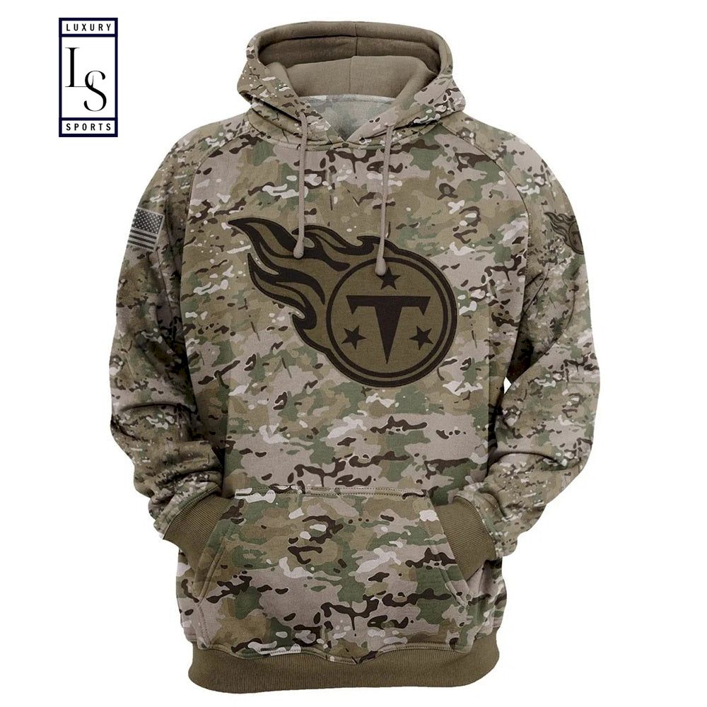 Tennessee Titans Camo Hoodie D