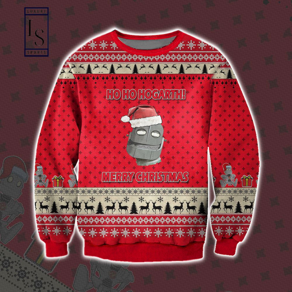 The Iron Giant Ugly Christmas Sweater