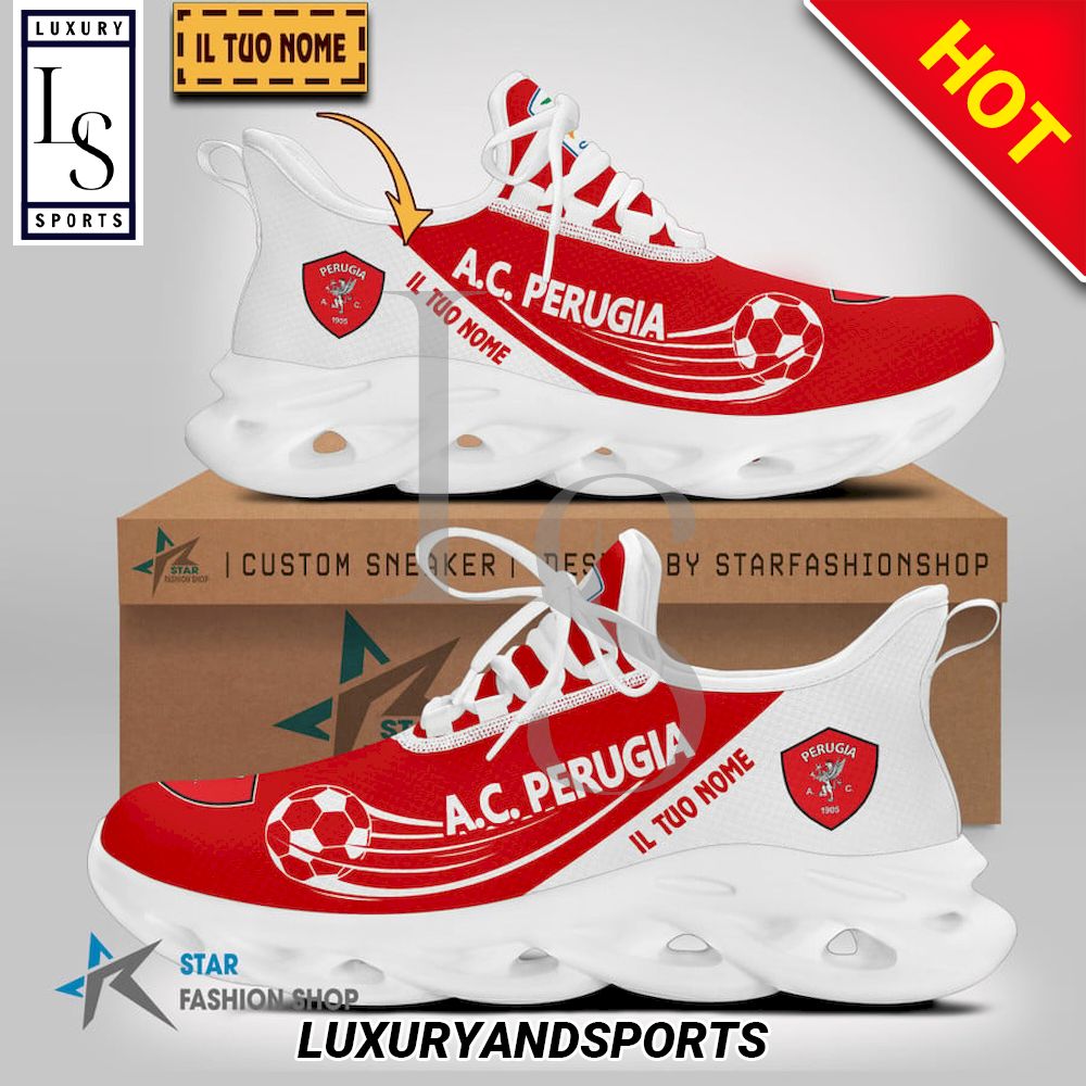 AC Perugia Serie B Custom Name Max Soul Shoes