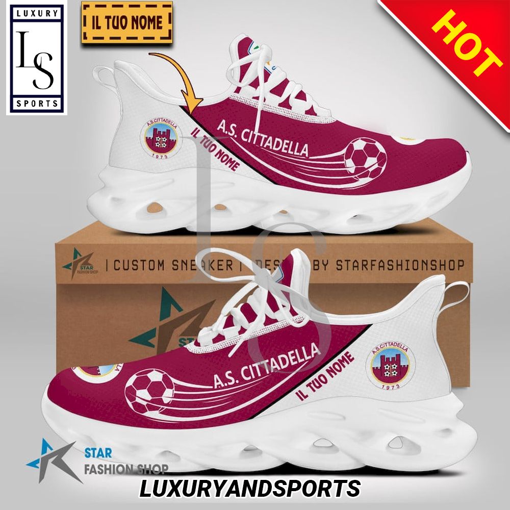 AS Cittadella Serie B Custom Name Max Soul Shoes