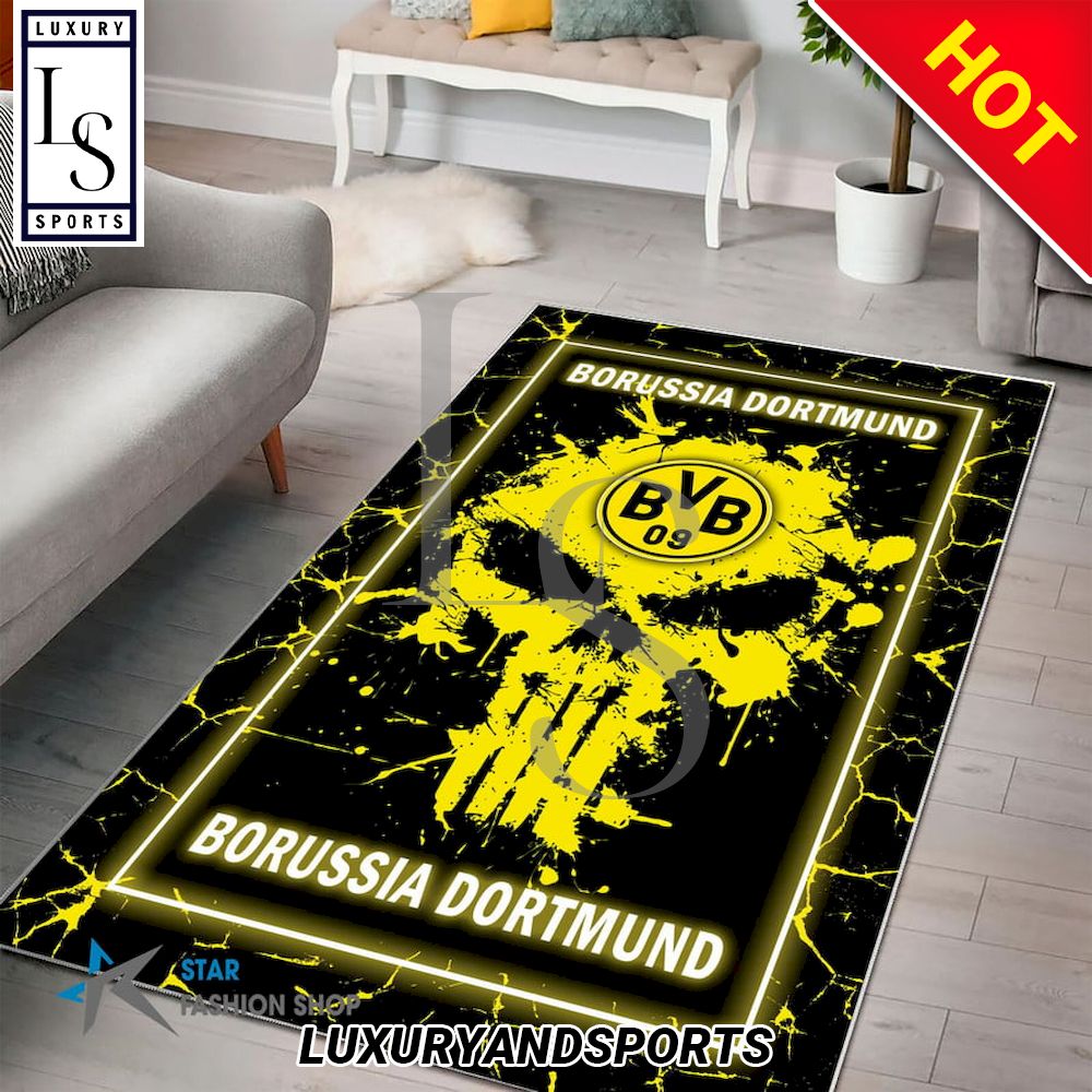 Borussia Dortmund The Punisher Rug Carpet