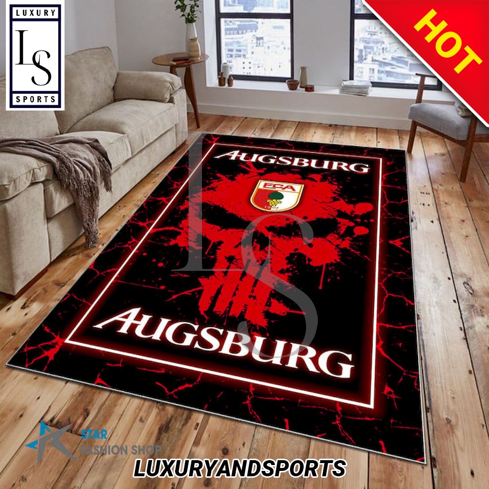 FC Augsburg The Punisher Rug Carpet