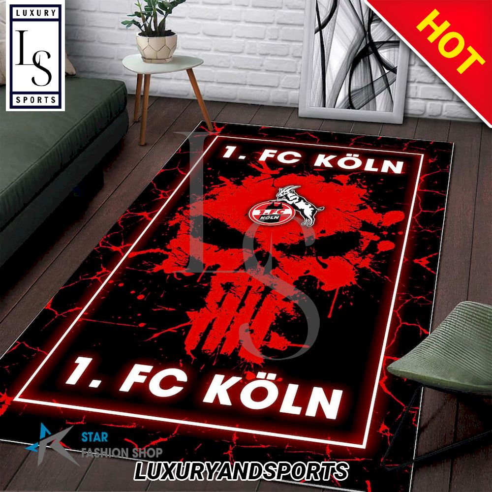 FC Koln The Punisher Rug Carpet