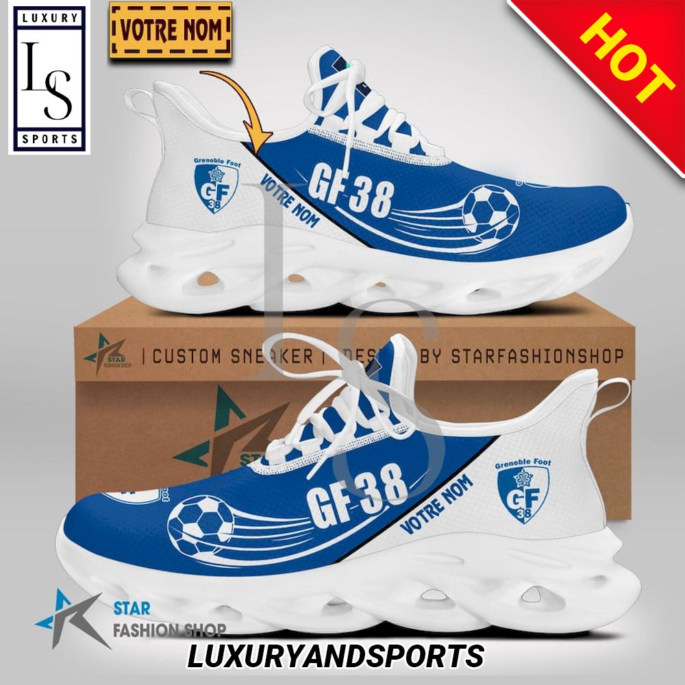 Grenoble Foot Ligue Custom Name Max Soul Shoes