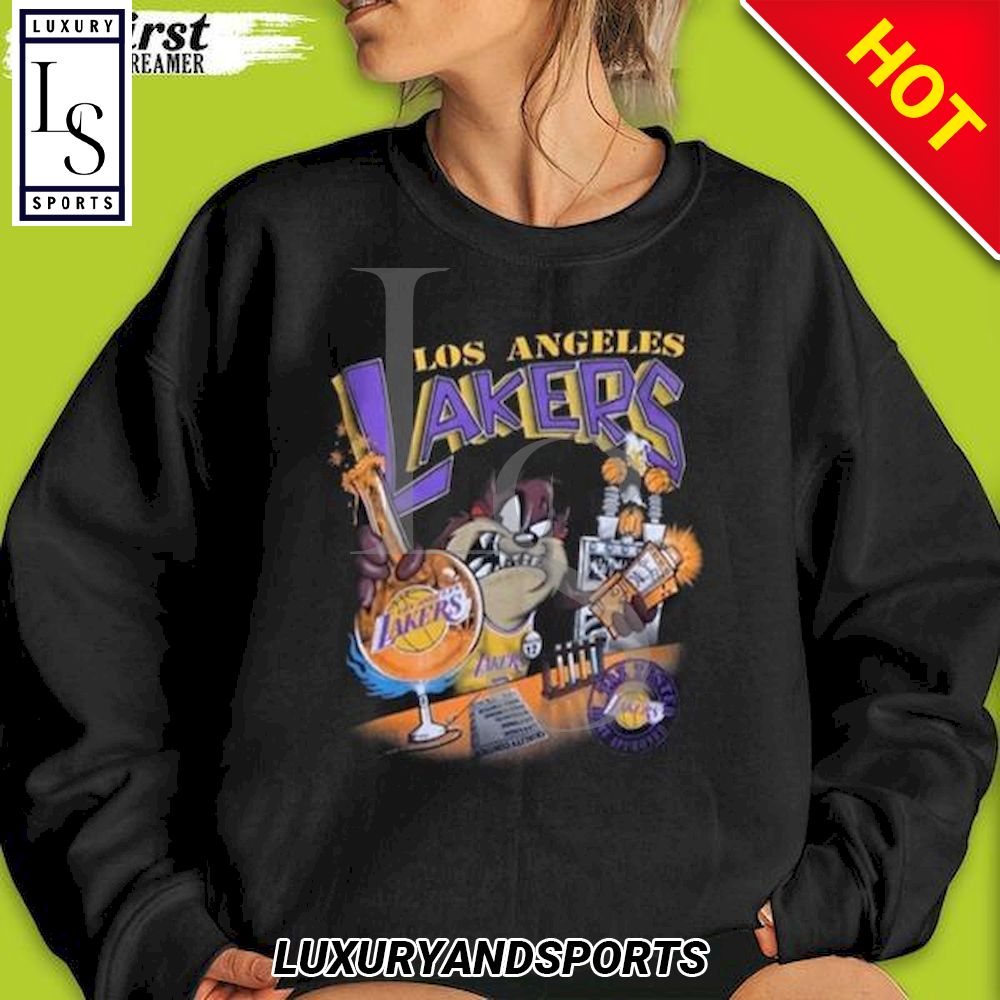 Vintage Looney Tunes Los Angeles Lakers T-Shirt - Listentee