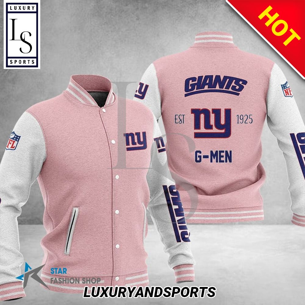 New York Giants G Men Baseball Jacket