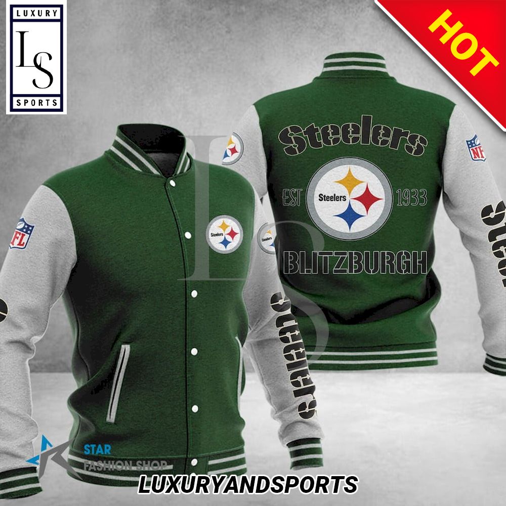 Pittsburgh Steelers Blitzburgh Baseball Jacket