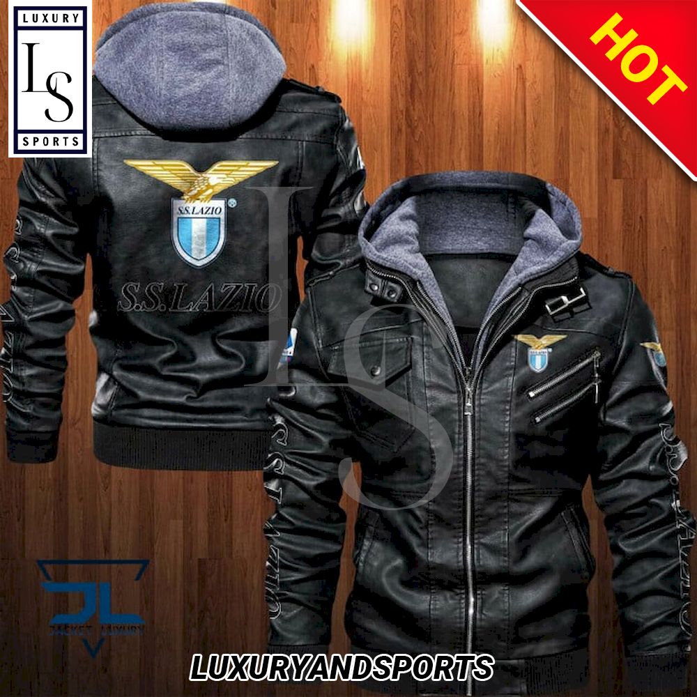 SS Lazio Serie A Leather Jacket