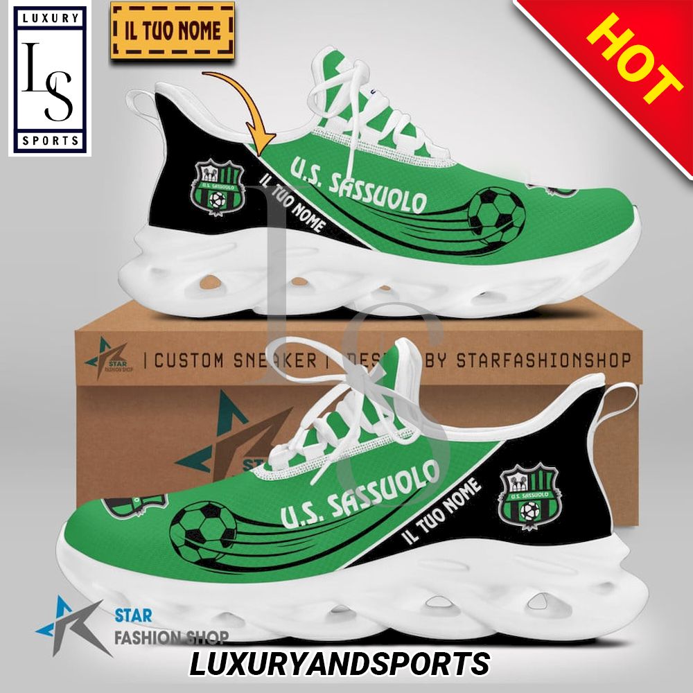 US Sassuolo Serie A Custom Name Max Soul Shoes