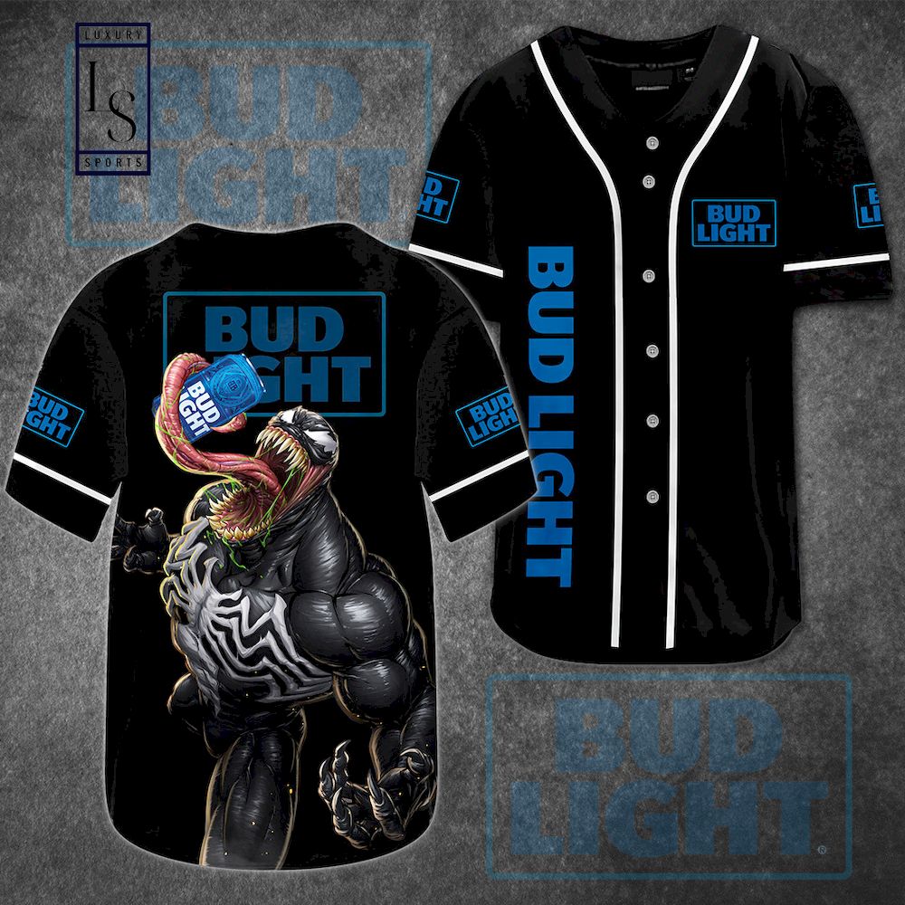 Bud Light Venom Horror Baseball Jersey
