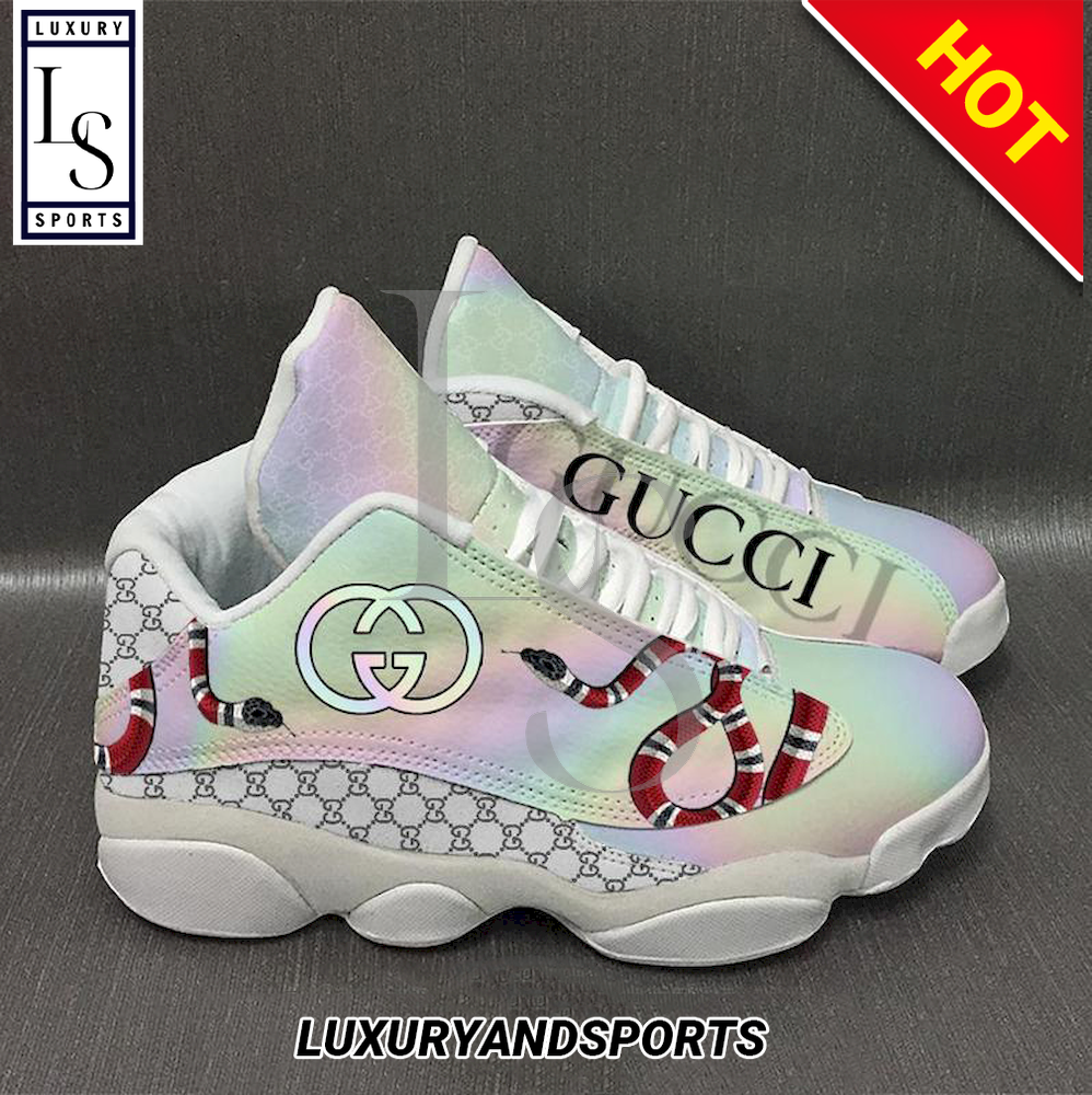 venster veelbelovend vandaag SALE] Gucci Snake Hologram Luxury Air Jordan 13 Sneakers Shoes - Luxury &  Sports Store