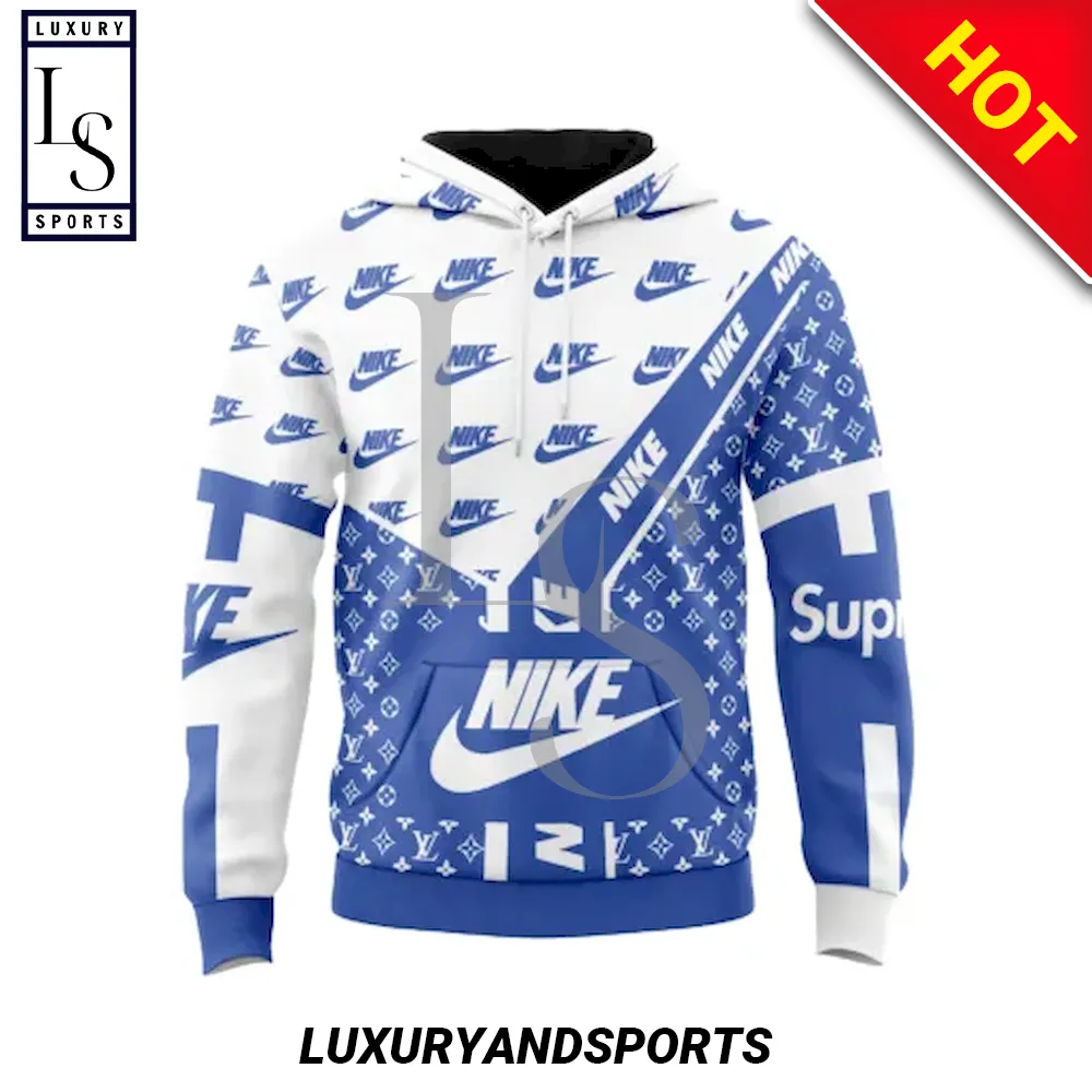 venganza alcanzar grieta SALE] Nike Supreme Louis Vuitton Hoodie 3D - Luxury & Sports Store