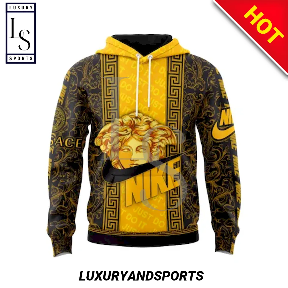 Versace Nike Golden Hoodie D