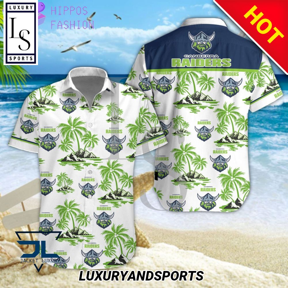 Canberra Raiders NRL Hawaiian Shirt