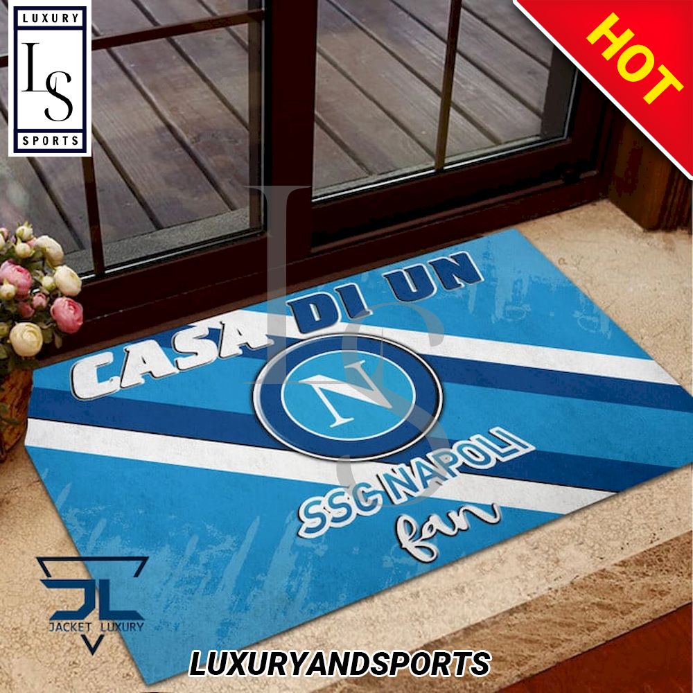 Casa Di Un SSC Napoli Serie Fan Doormat