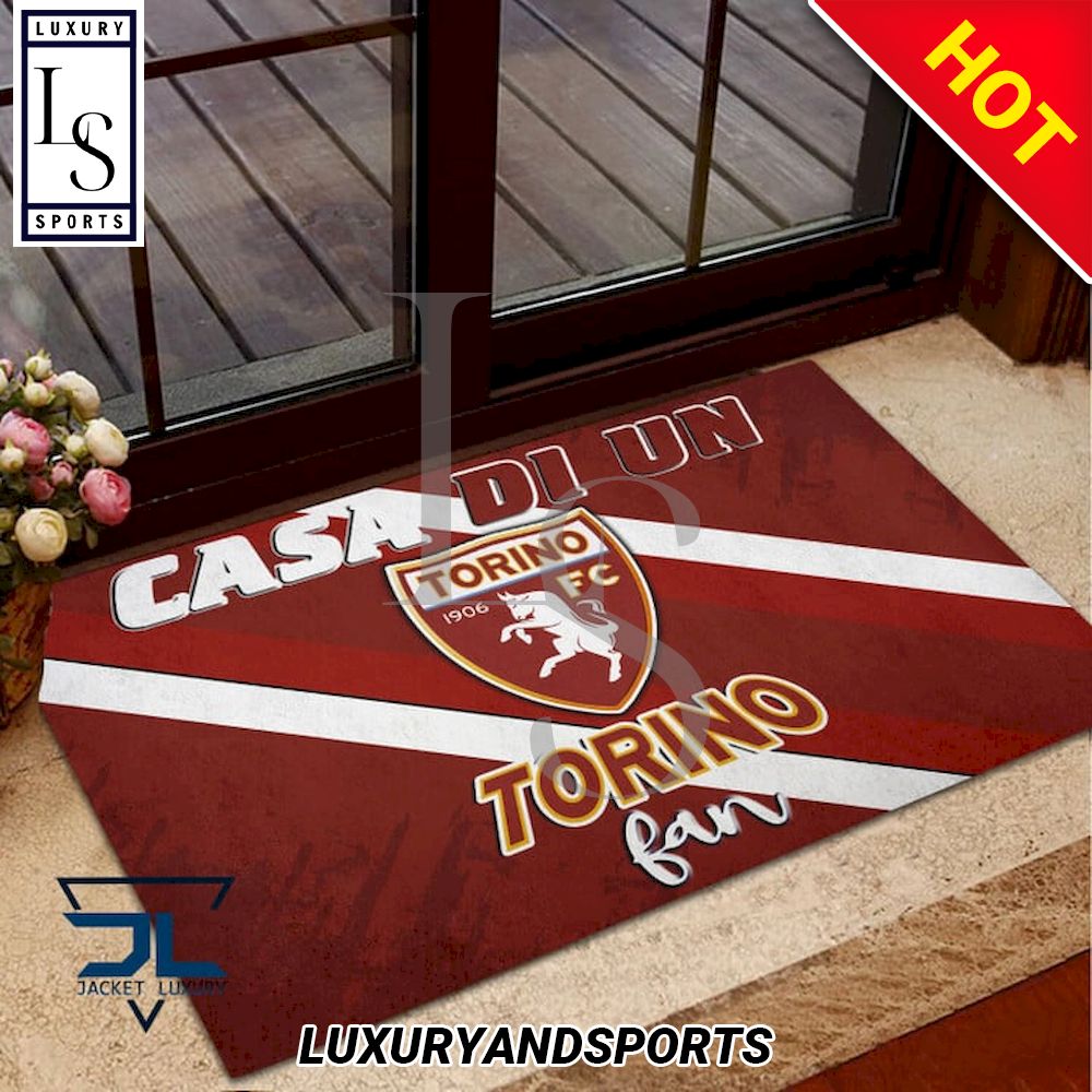 Casa Di Un Torino Football Club Serie Fan Doormat