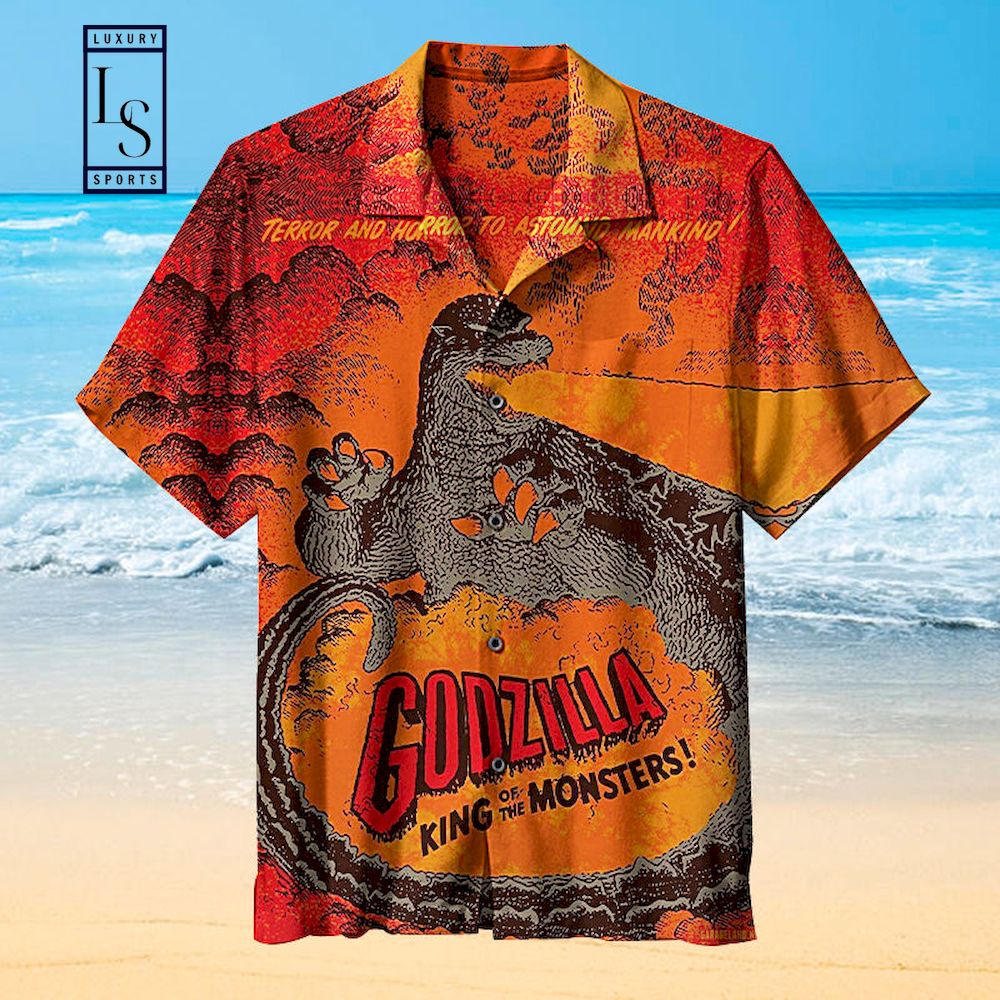 Godzilla King of Monsters Hawaiian Shirt